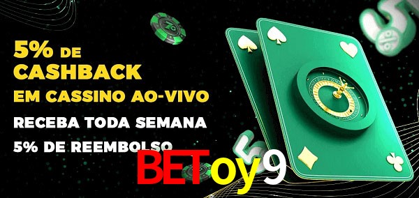 Promoções do cassino ao Vivo Betoy9
